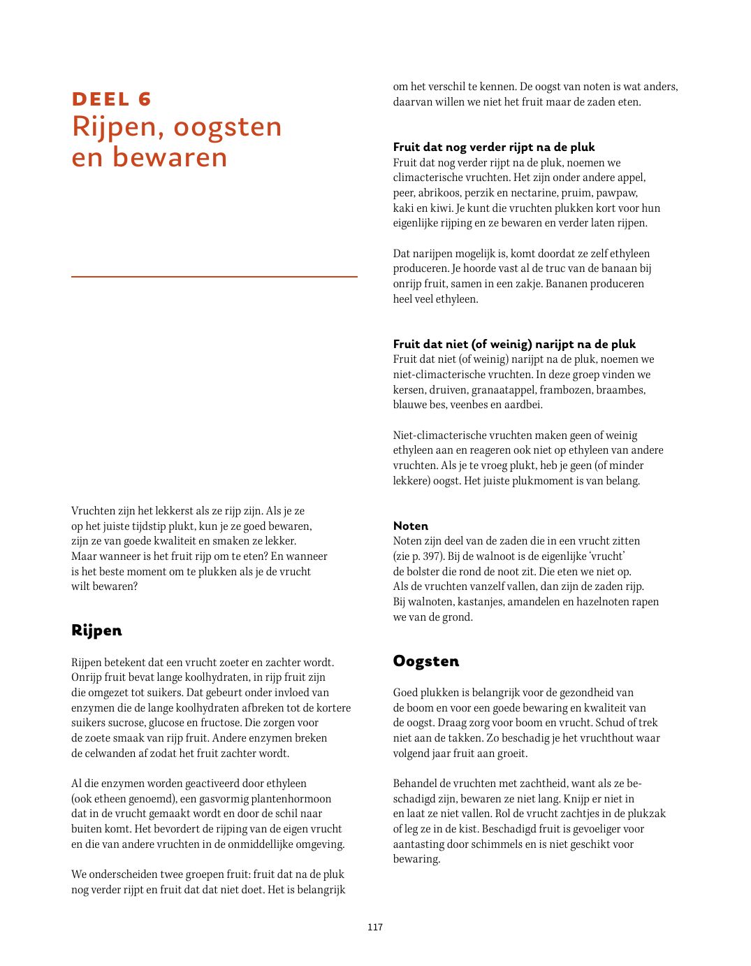 Pagina uit Fruit in de tuin: Rijpen, oogsten en bewaren, p. 116–117