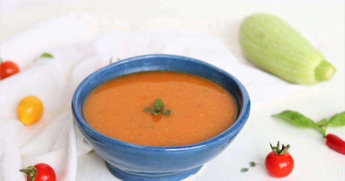 Tomatensoep uit de moestuin | Velt