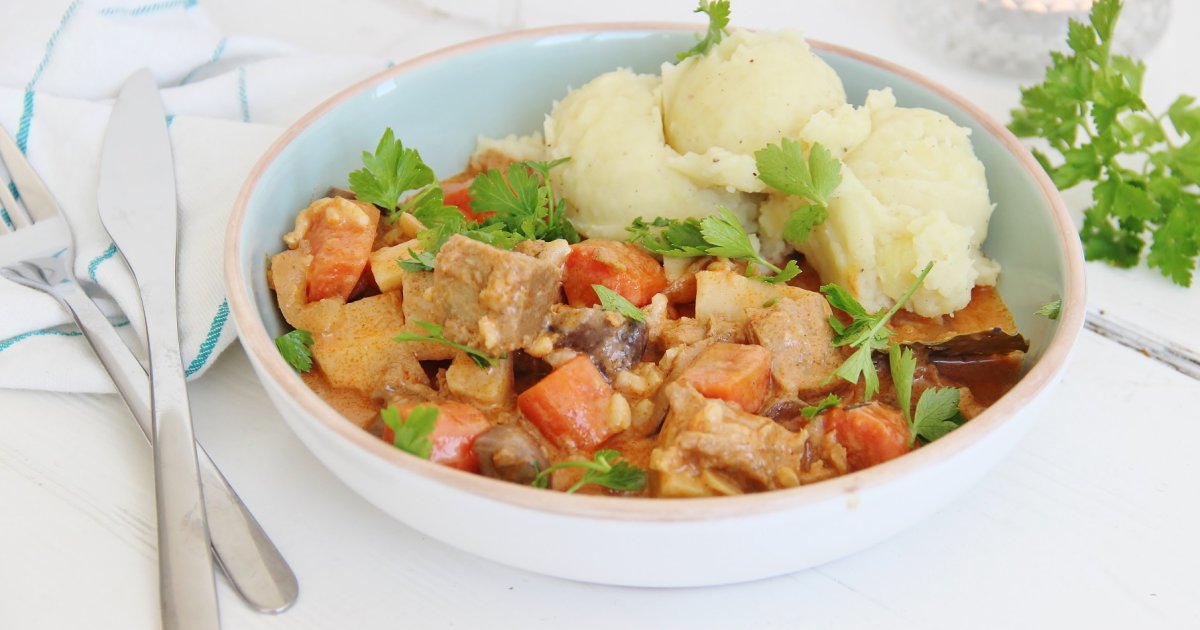 Seitan stroganoff Velt