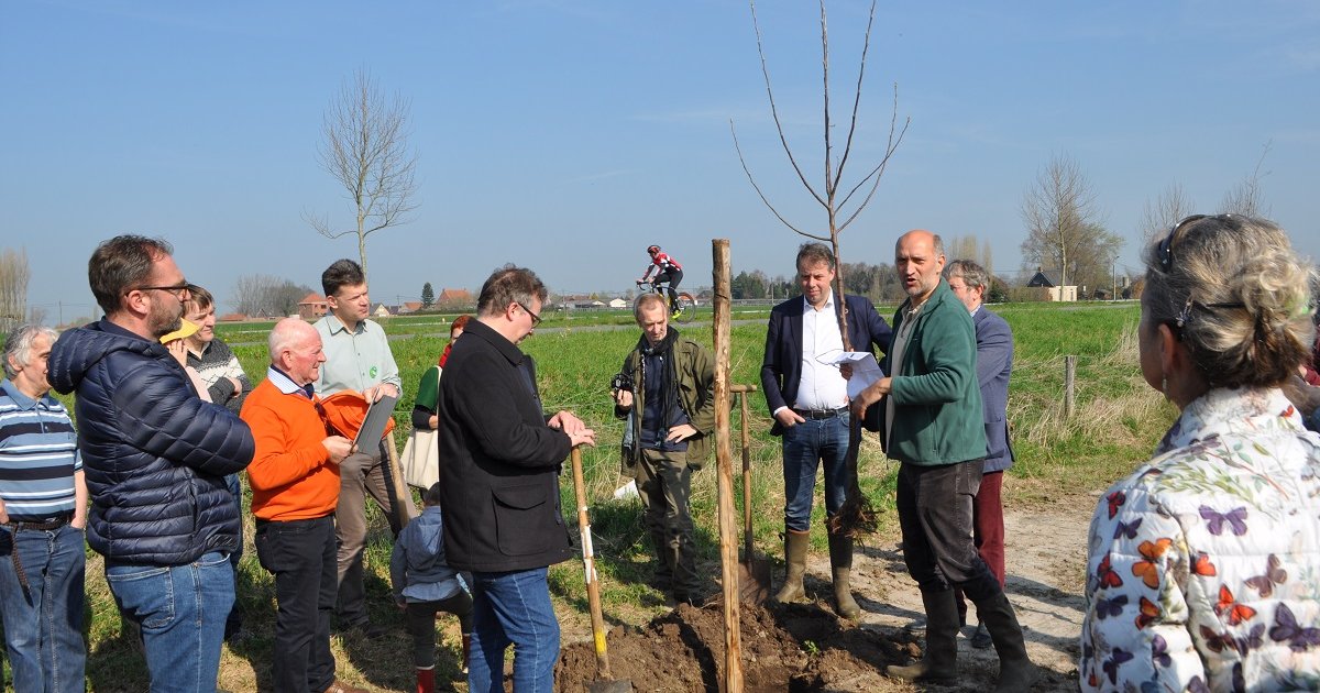 Gemeente Nevele krijgt nieuw voedselbos Velt