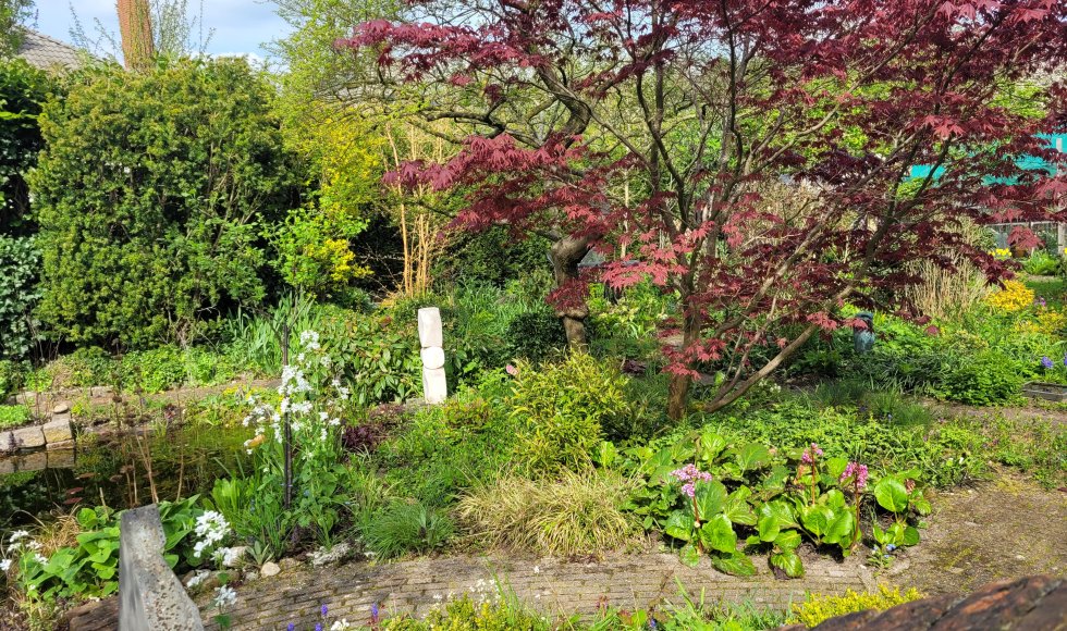 tuin van inke Mensink en Jan Weggemans