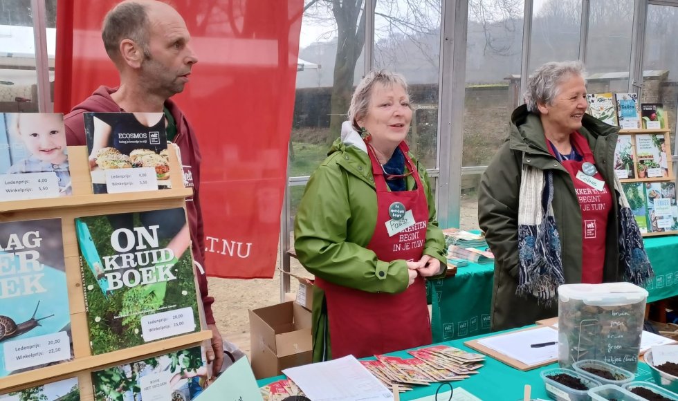 velt op moestuinbeurs in 2024