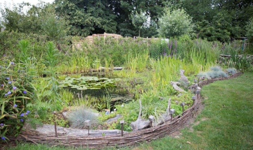 Ecologische kringlooptuin van het Comité Jean Pain