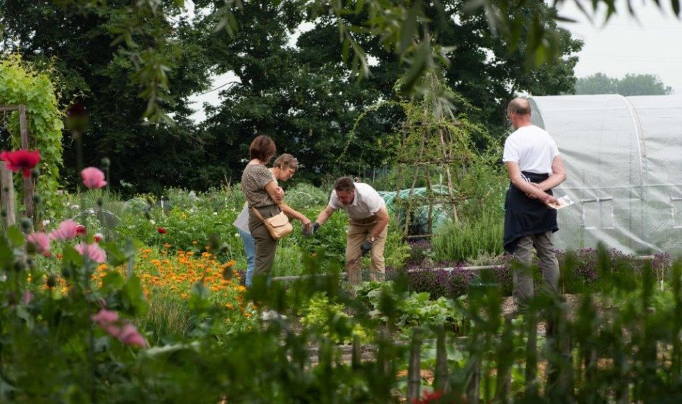 Ecologische kringlooptuin van het Comité Jean Pain