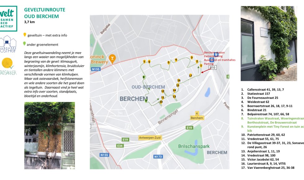 Gevelroute Oud-Berchem