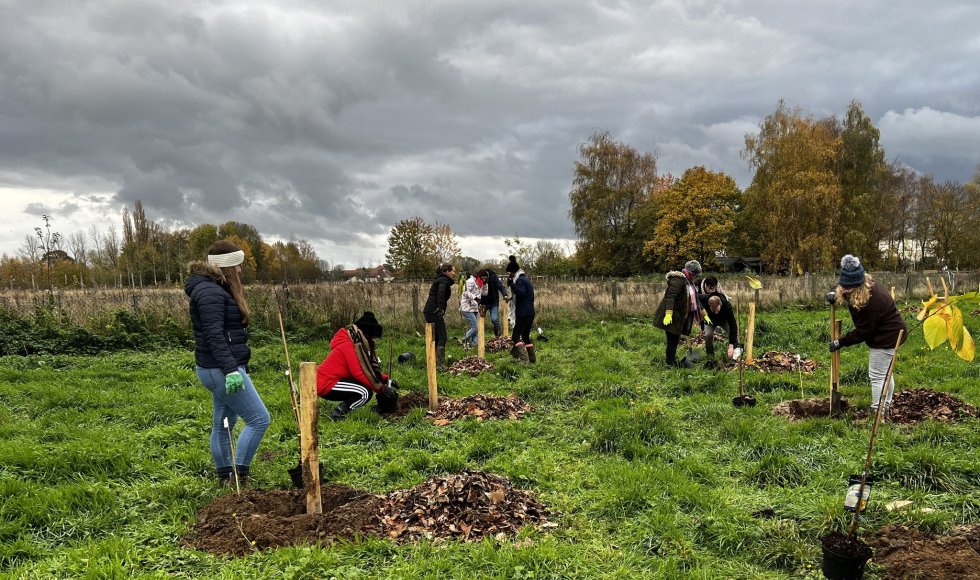 Meerbeke - Voedselbos ik, jij, wei