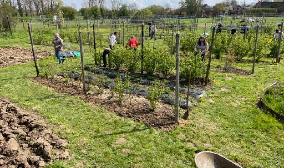 Woubrechtegem samentuin leefboerderij de kanteling 1