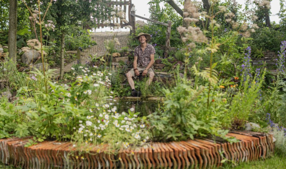 Temple garden van Floris en Sita