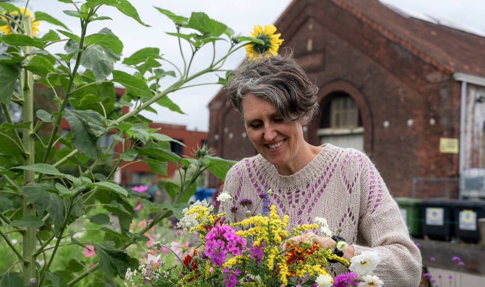 Fleur locale bloemenpluktuin