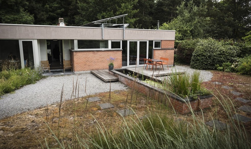 Parkeerterrein wordt tuin