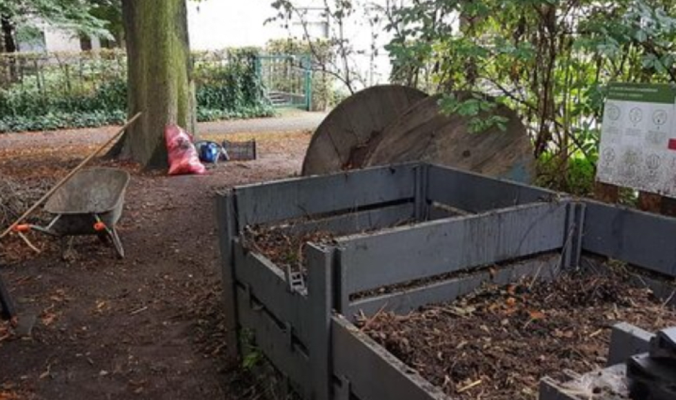 beschermde kloostertuin