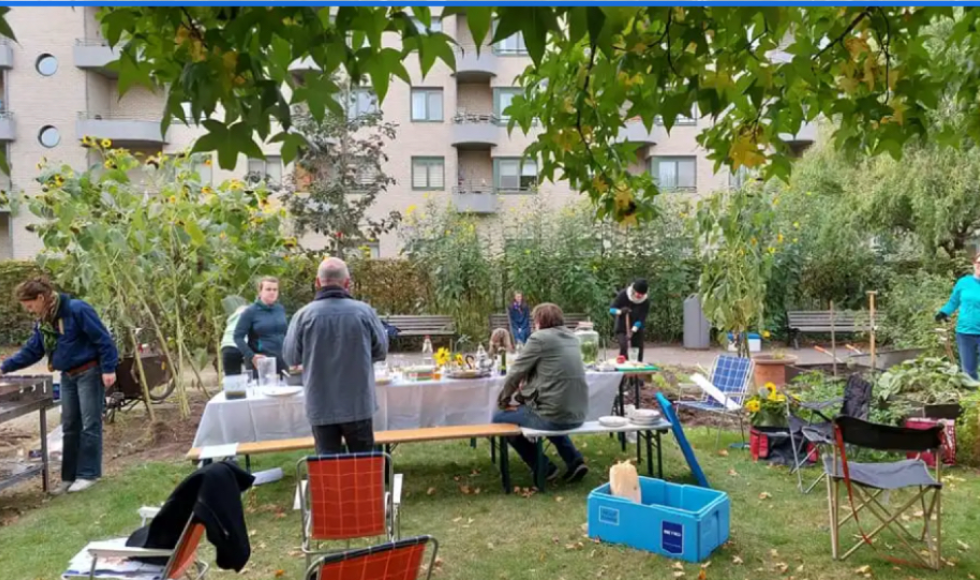 beschermde kloostertuin