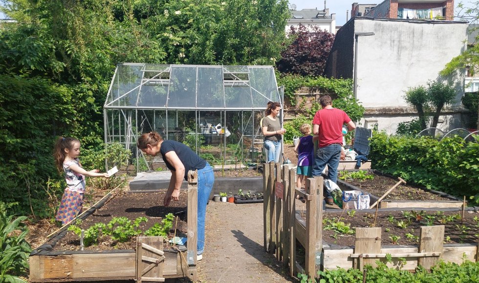 Verborgen kloostertuin Antwerpen
