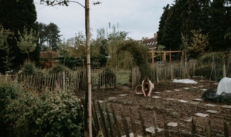 De ecotuin van Riella en Teun