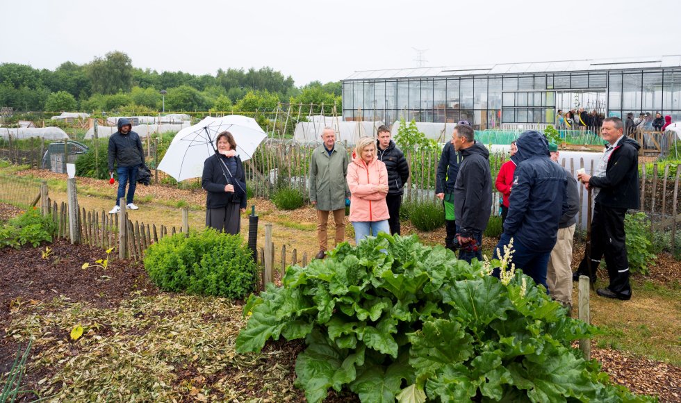 Minister Crevits op bezoek in Zedelgem