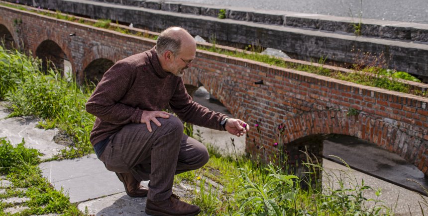 Stadsecoloog Geert Heyneman