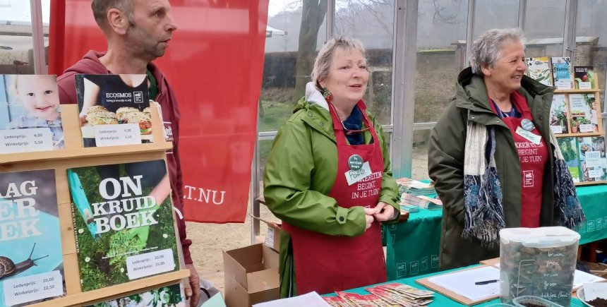 velt op moestuinbeurs in 2024