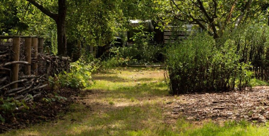 Ecologische kringlooptuin van het Comité Jean Pain