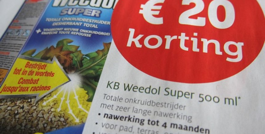 Promotie van AVEVE voor Weedol Super