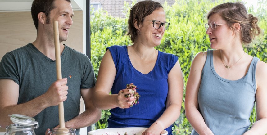 Fermenteren met Sam Dewilde, Leentje Speybroeck en Emelie Heller