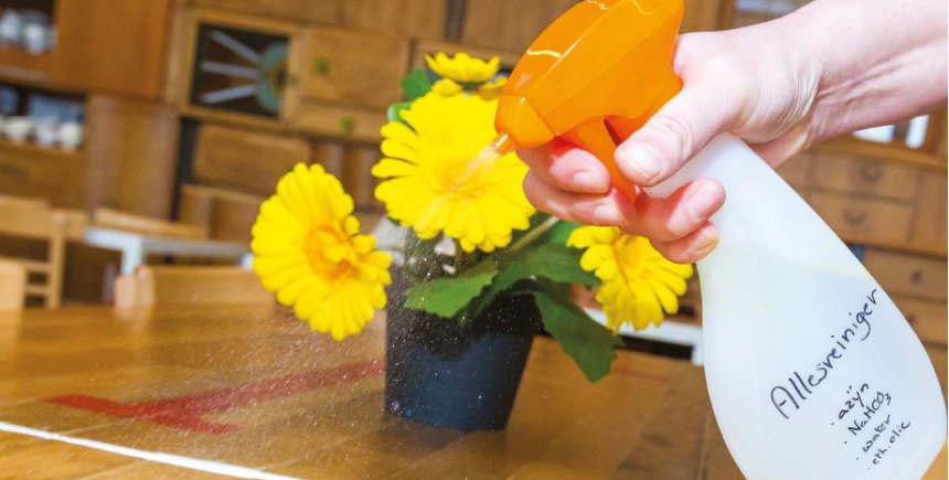 Maak zelf je schoonmaakmiddelen