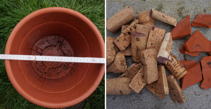 bloembollenlasagne: materialen