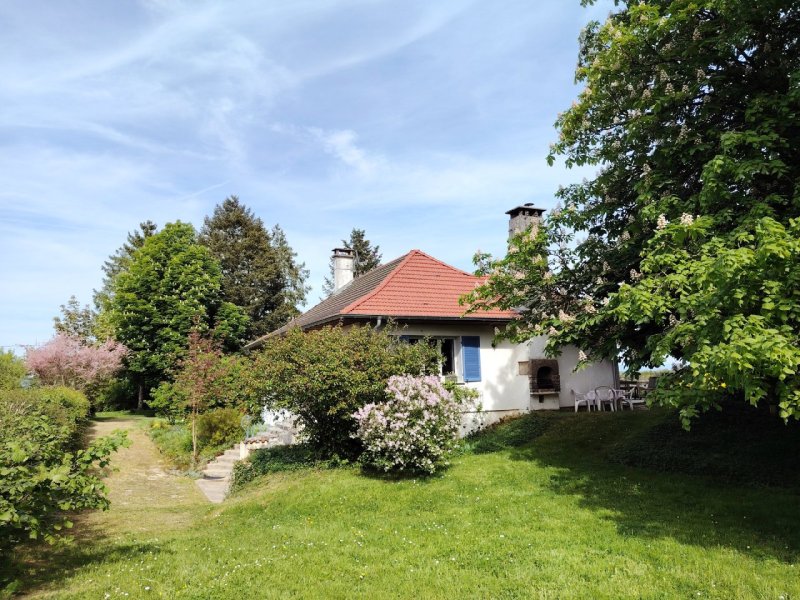 Zicht vanaf de tuin