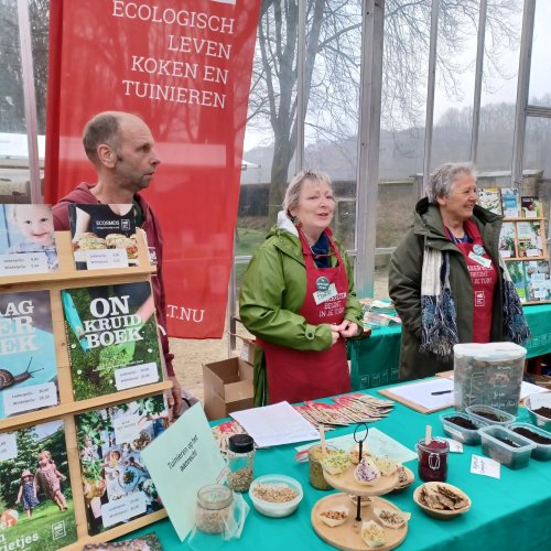 velt op moestuinbeurs in 2024