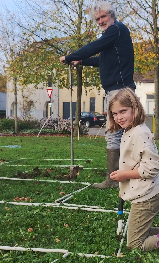 aanplant bloembollen Nieuwkappelle