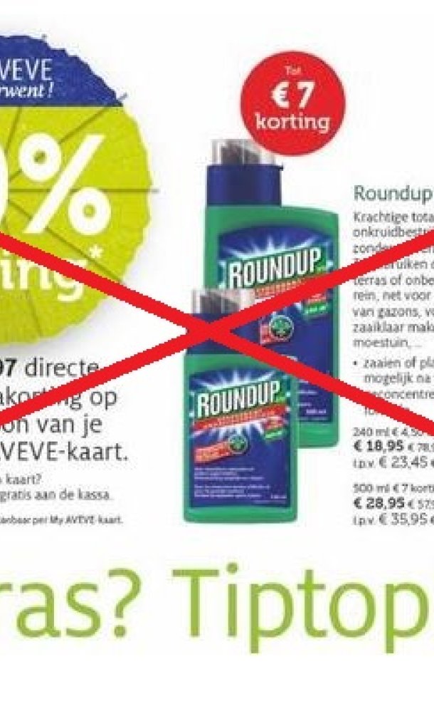 Promotie AVEVE voor pesticiden