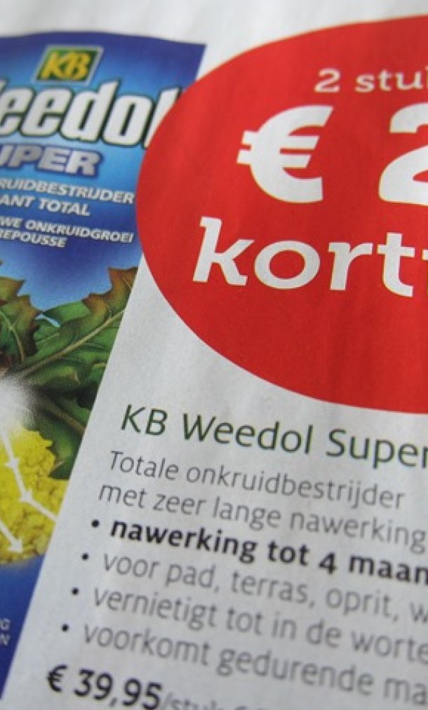 Promotie van AVEVE voor Weedol Super