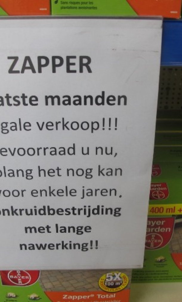 Promotie HUBO voor Zapper