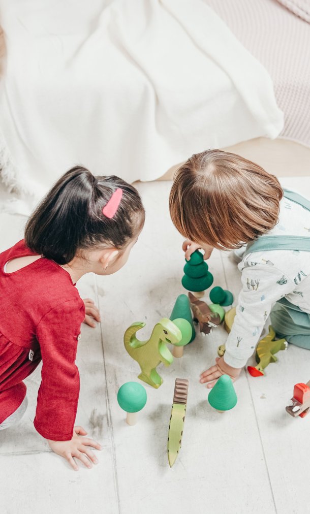 spelende kinderen