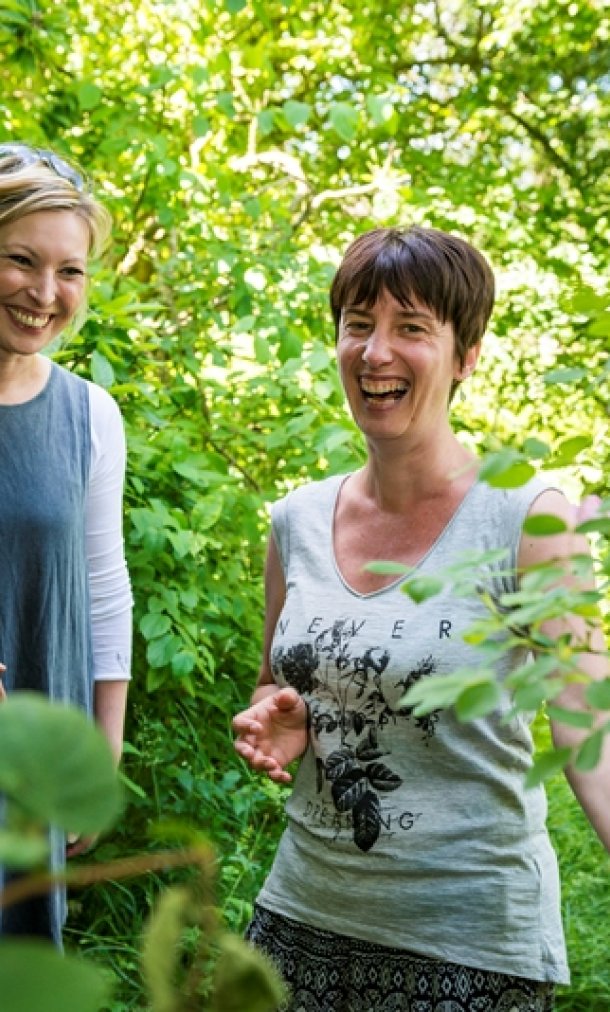 Roos Van Acker tijdens Velt-ecotuindagen