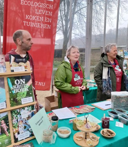 velt op moestuinbeurs in 2024