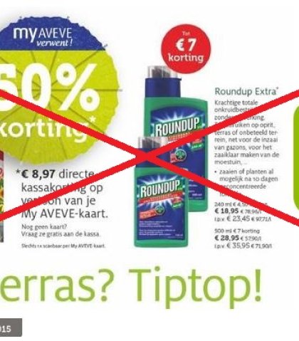 Promotie AVEVE voor pesticiden