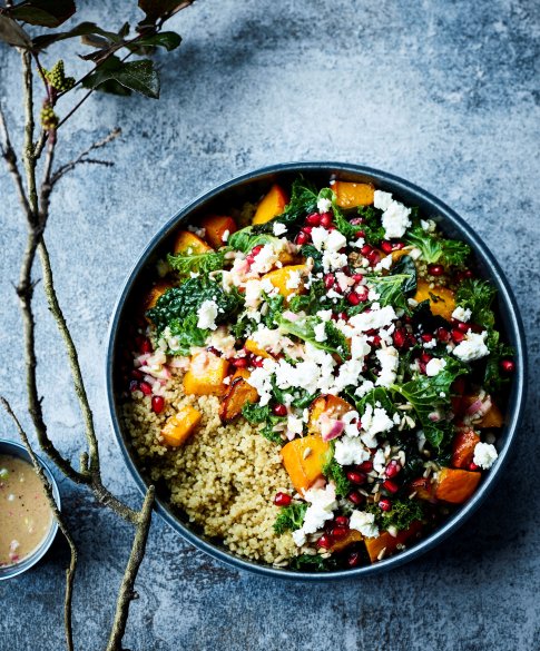 Slaatje boerenkool quinoa