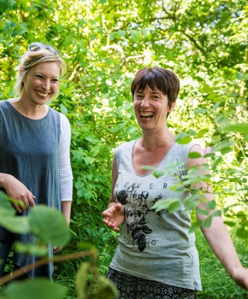 Roos Van Acker tijdens Velt-ecotuindagen