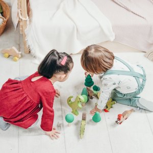 spelende kinderen