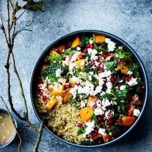 Slaatje boerenkool quinoa